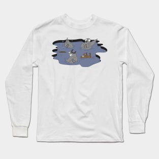 Pothole Pigeons Long Sleeve T-Shirt